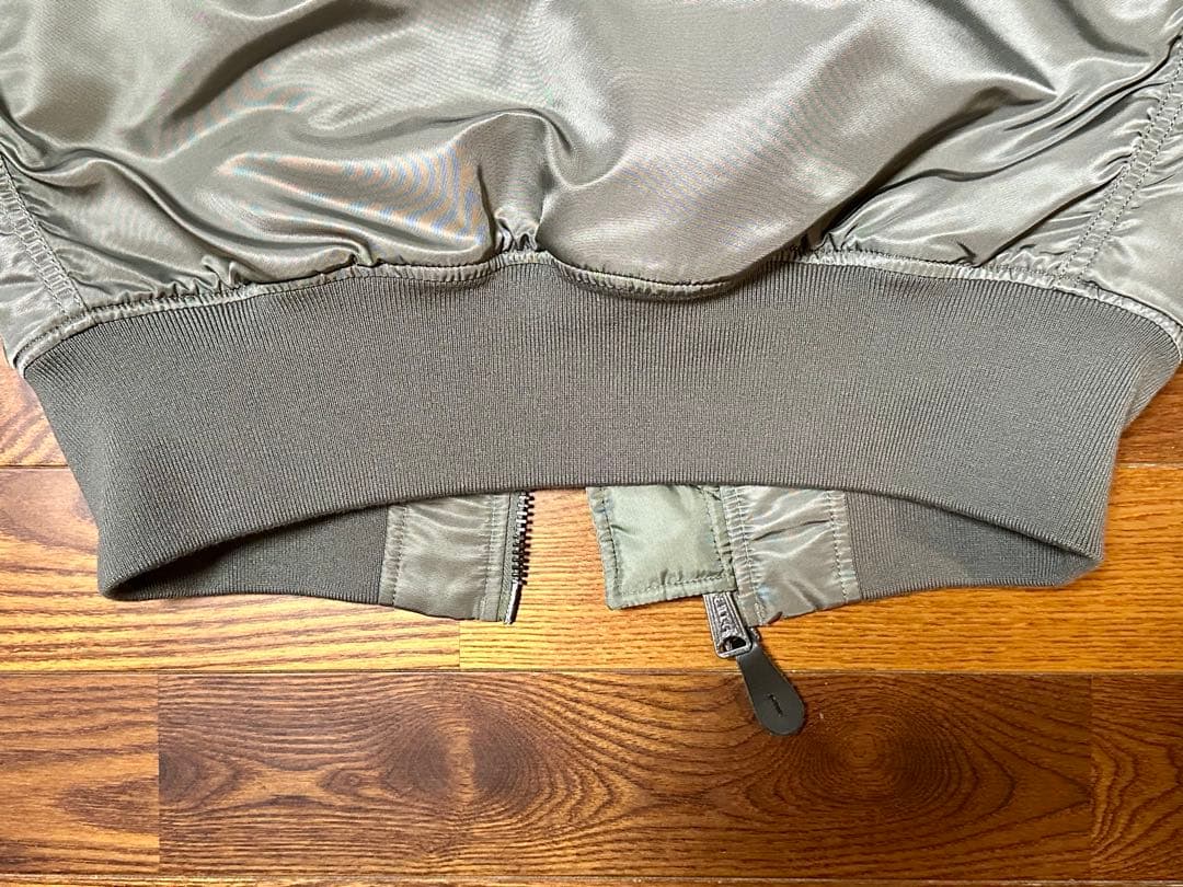 美品 アルファ ALPHA 417 EDIFICE別注 50s MA-1