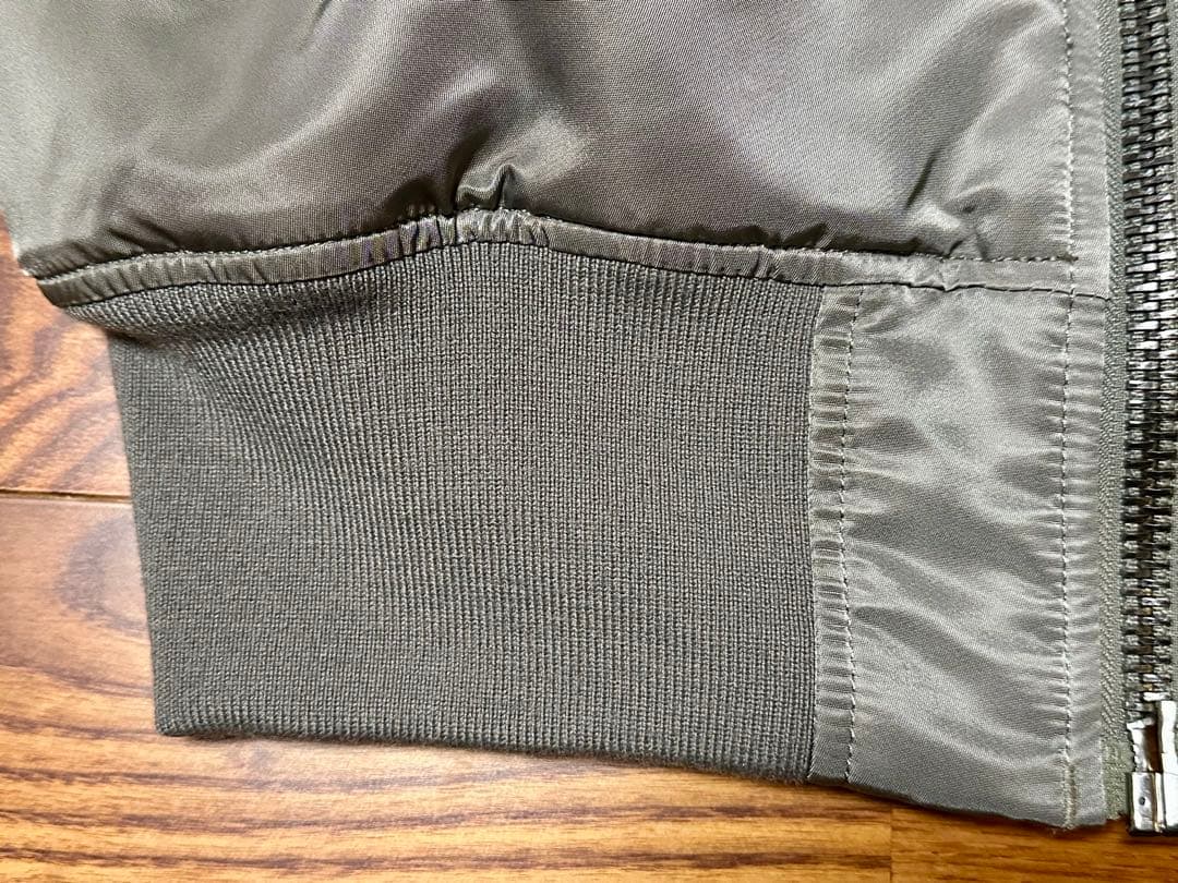 美品 アルファ ALPHA 417 EDIFICE別注 50s MA-1