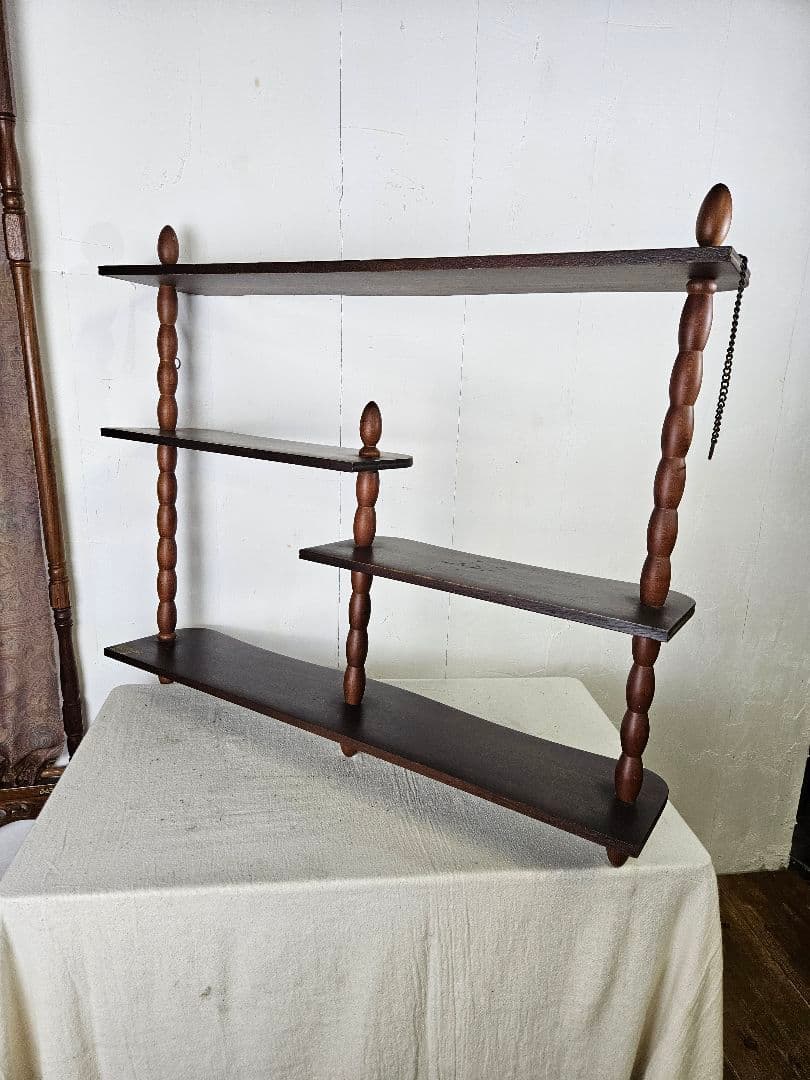 ジャパンヴィンテージ 壁掛け ウォールシェルフ 飾り棚 ミッドセンチュリー