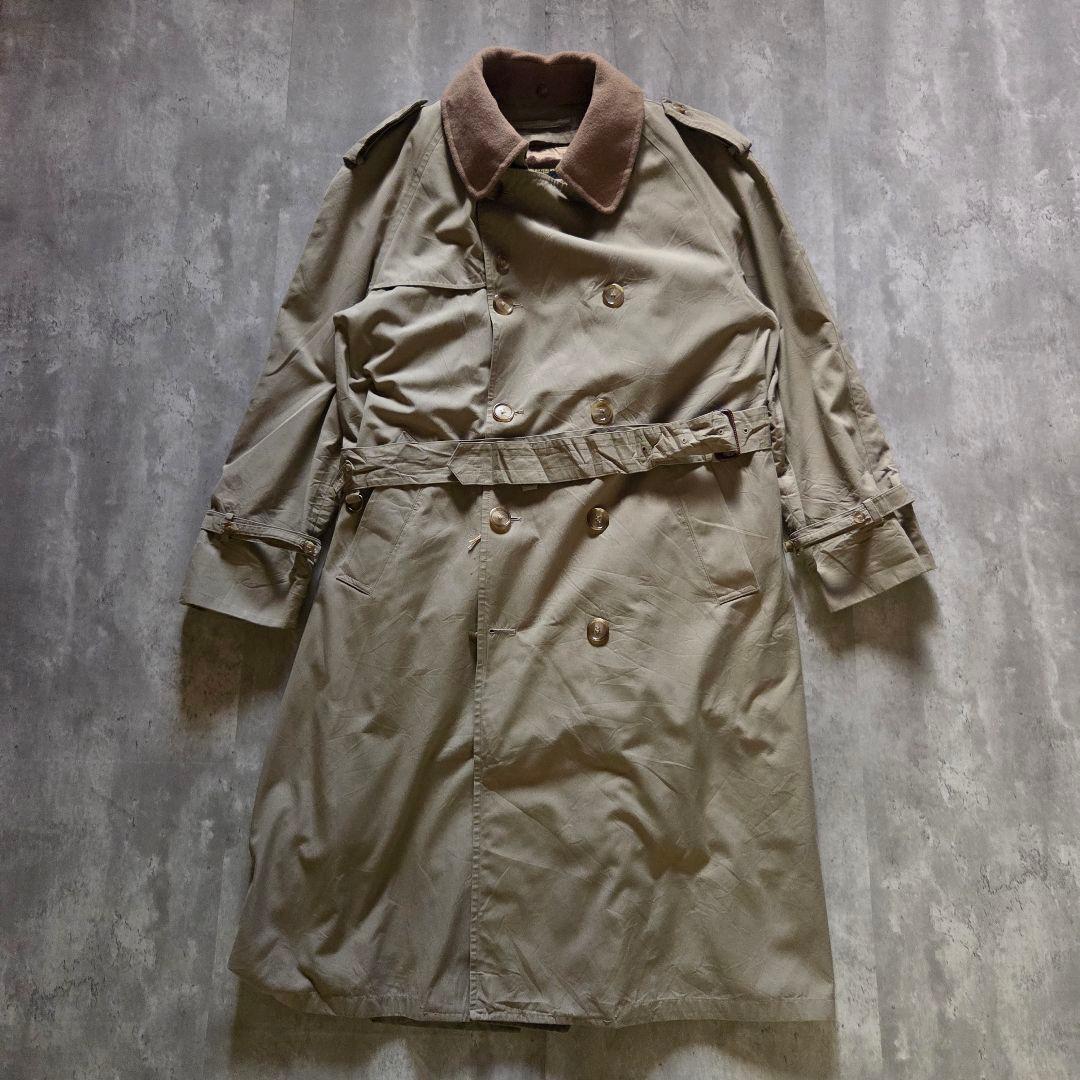 名品vintage古着80sBrooksBrothers3wayトレンチコート
