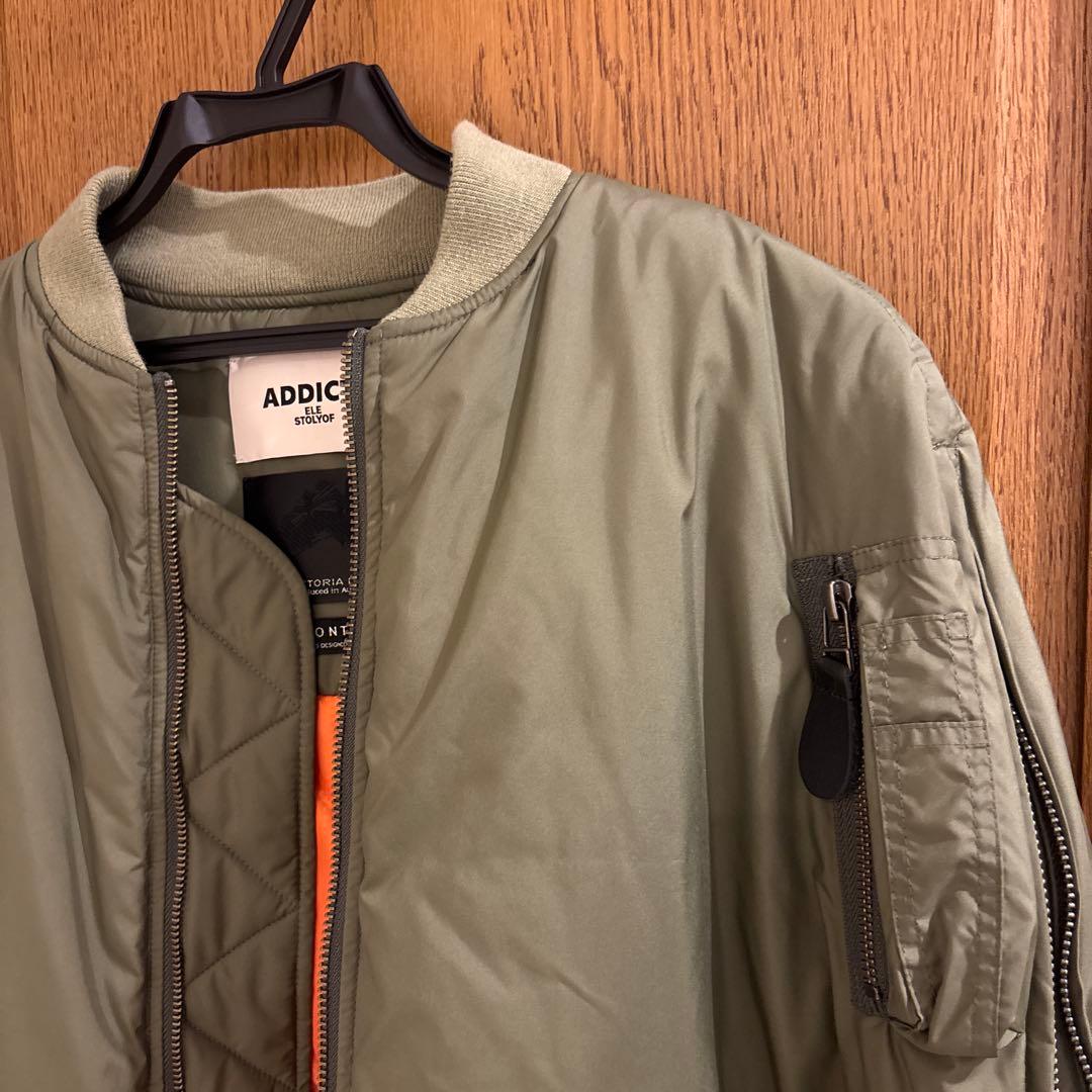 スローブイエナ　ELE STOLYOF Victoria Down MA-1