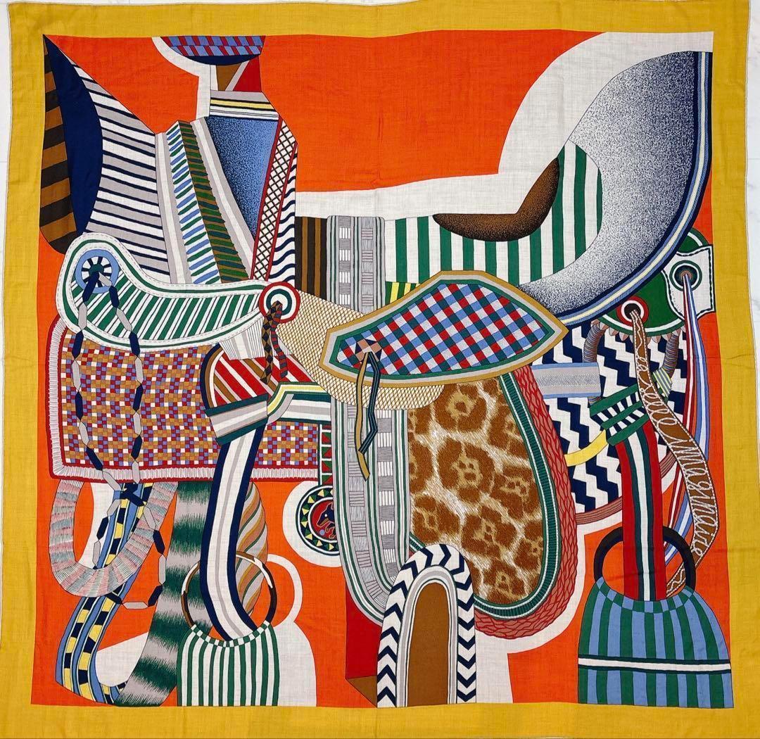 【未使用タグ付き】カレジェアン カレ140　空想の鞍 　カシミア　シルク