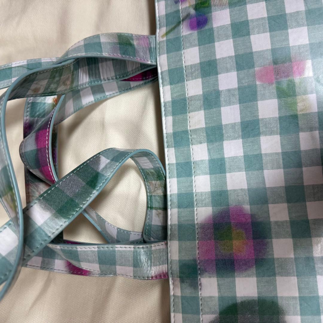 最終価格、週末消去。　Acne Studios チェック柄トートバッグ