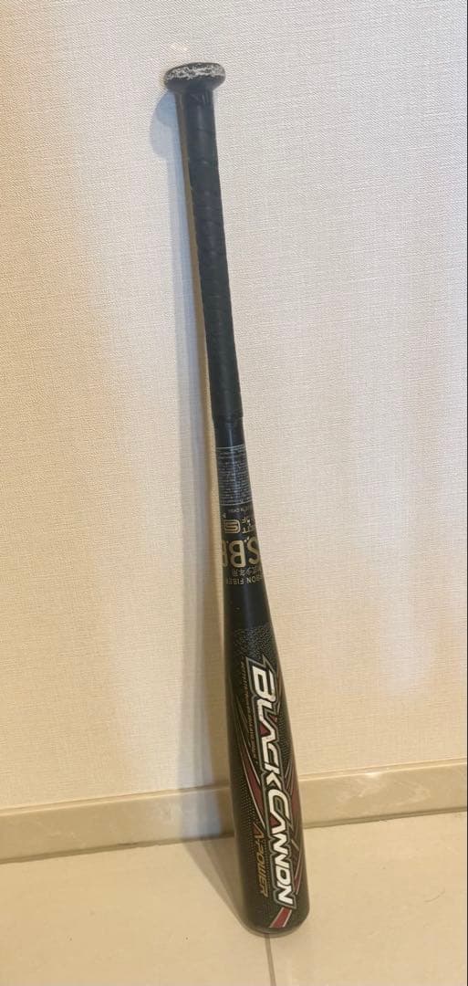 ZETT ブラックキャノンAパワー少年軟式用 78cm