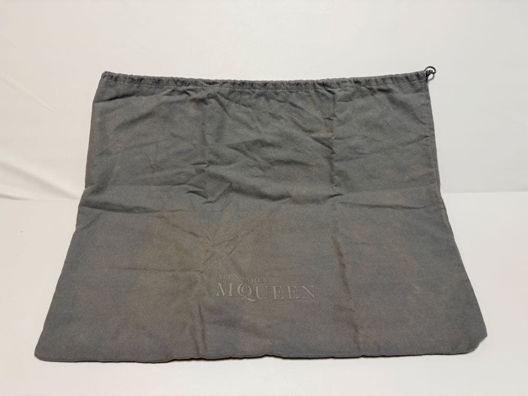 アレキサンダーマックイーン リアルレザー トートバッグ ブラック