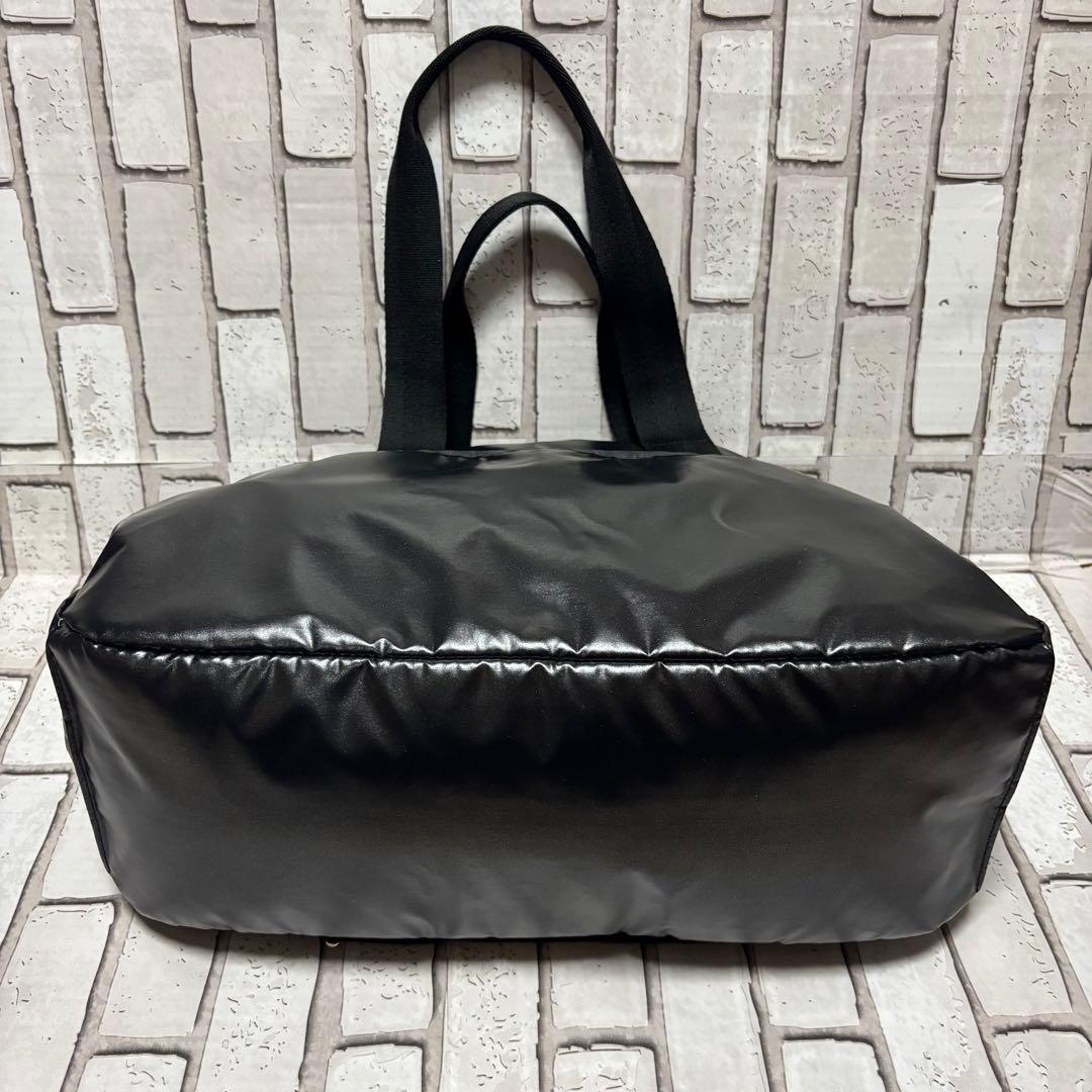 美品 レスポートサック ミニボストン 2way ショルダー ナイロン 黒色