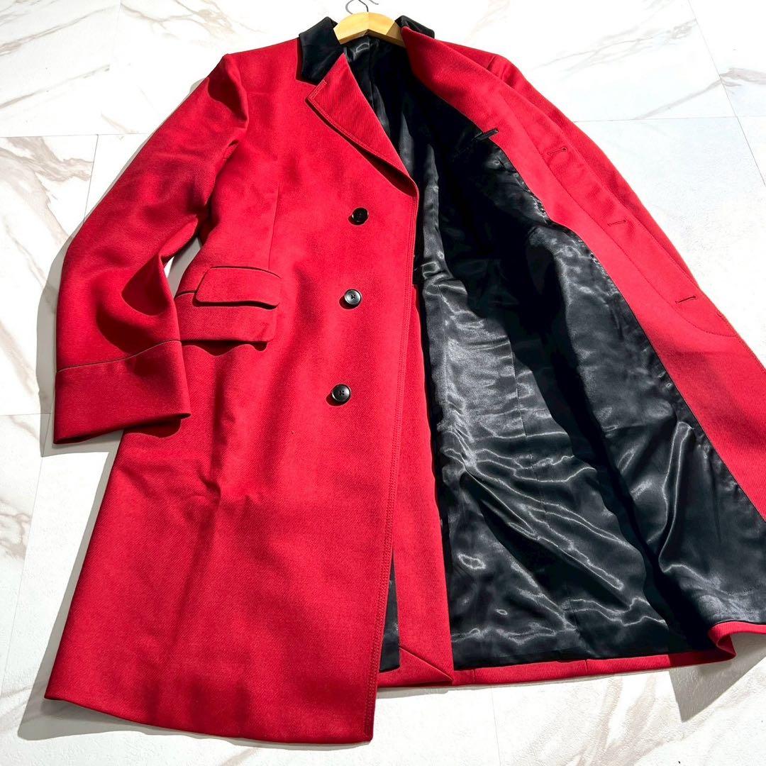 ジャケット・アウター GUCCI 15AW Chester coat Velvet Red 48
