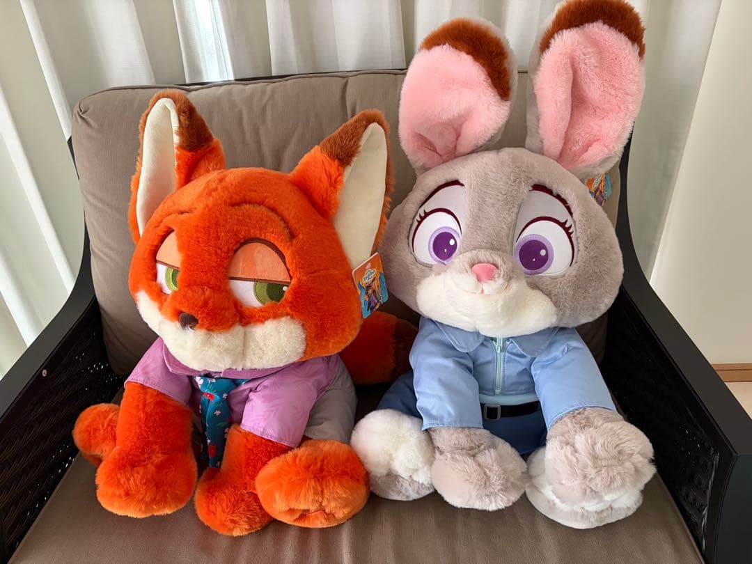 ズートピア2 ジュディ＆ニック ぬいぐるみ コストコ