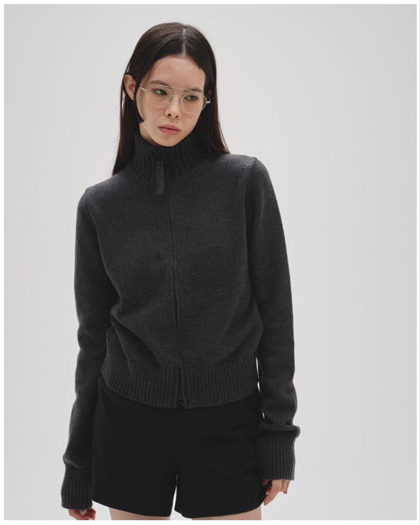 値下げ　todayful Compact Zip Knit