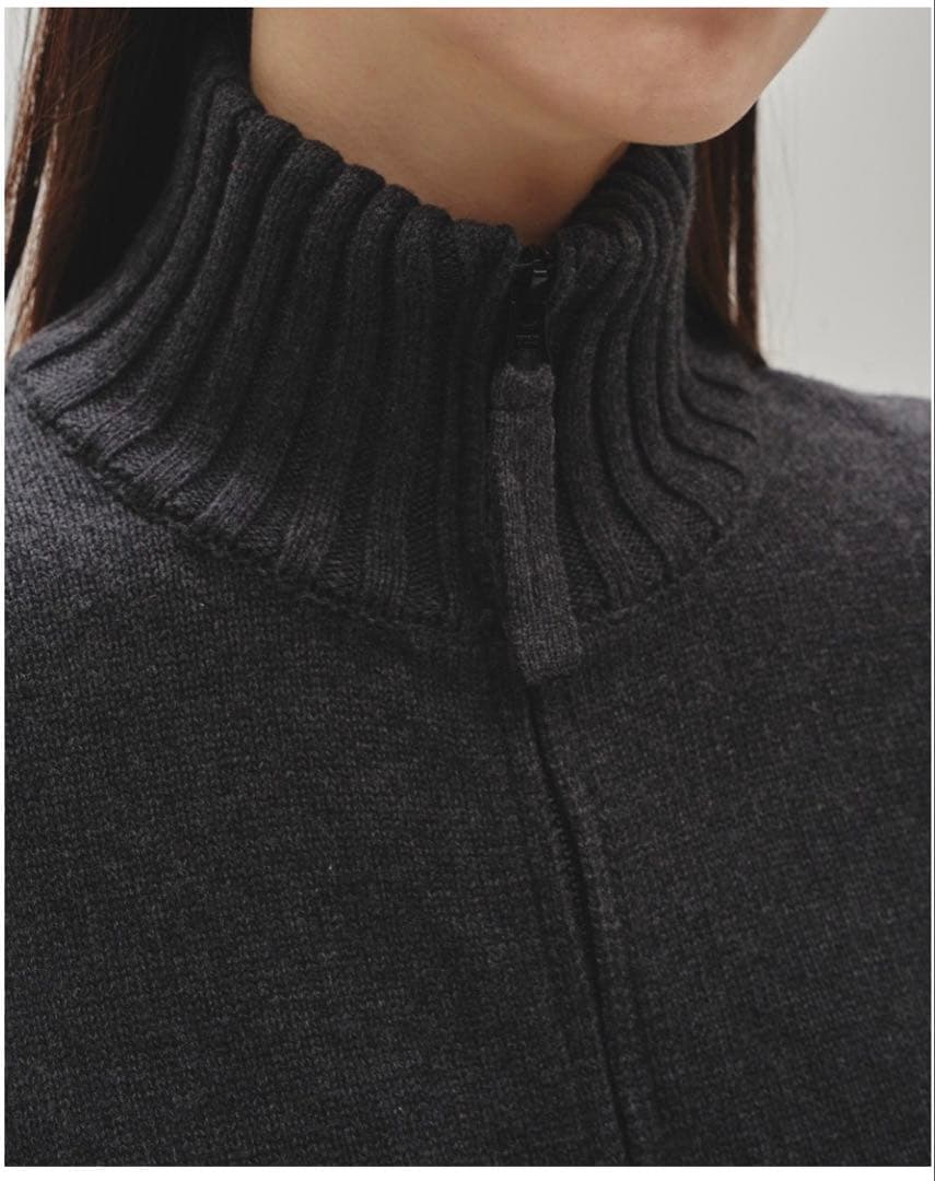 値下げ　todayful Compact Zip Knit