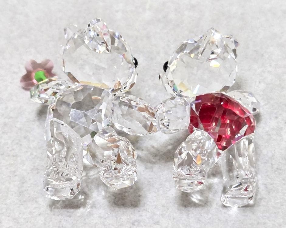 スワロフスキー　KrisベアHappy Together置物　箱付き　43030