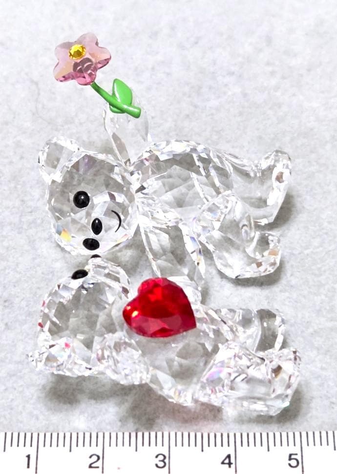 スワロフスキー　KrisベアHappy Together置物　箱付き　43030