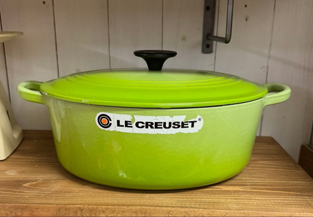 LE CREUSET グリーンオーバル27cm