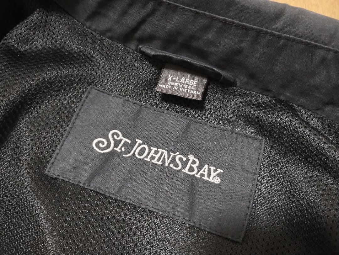 ST JOHN’S BAY セントジョンズベイ スイングトップ ブラック XL