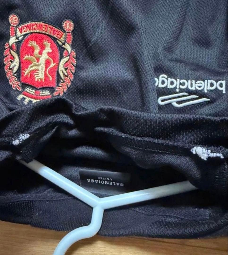 Balenciaga 黒 Tシャツ PARIS 10