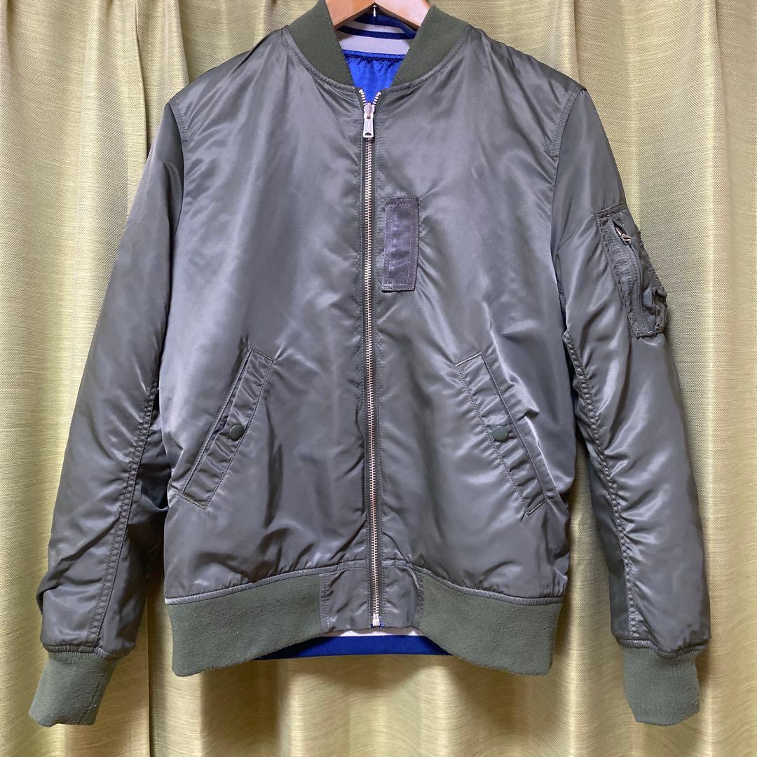 ALPHA リバーシブル スカジャン MA-1 龍 刺繍