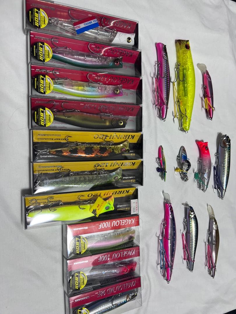 Megabassメガバス　カゲロウ　シーバスルアー