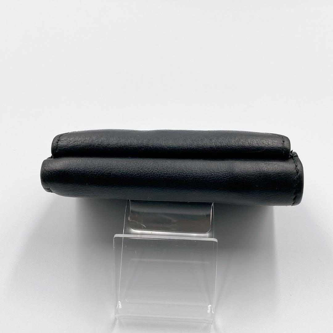 【正規品】 BALENCIAGA バレンシアガ ペーパー ミニ ウォレット BK