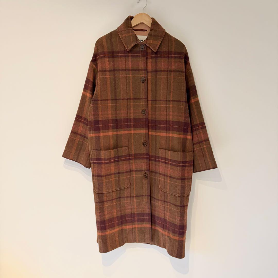 Acne Studios Plaid Print Coat チェック柄 コート