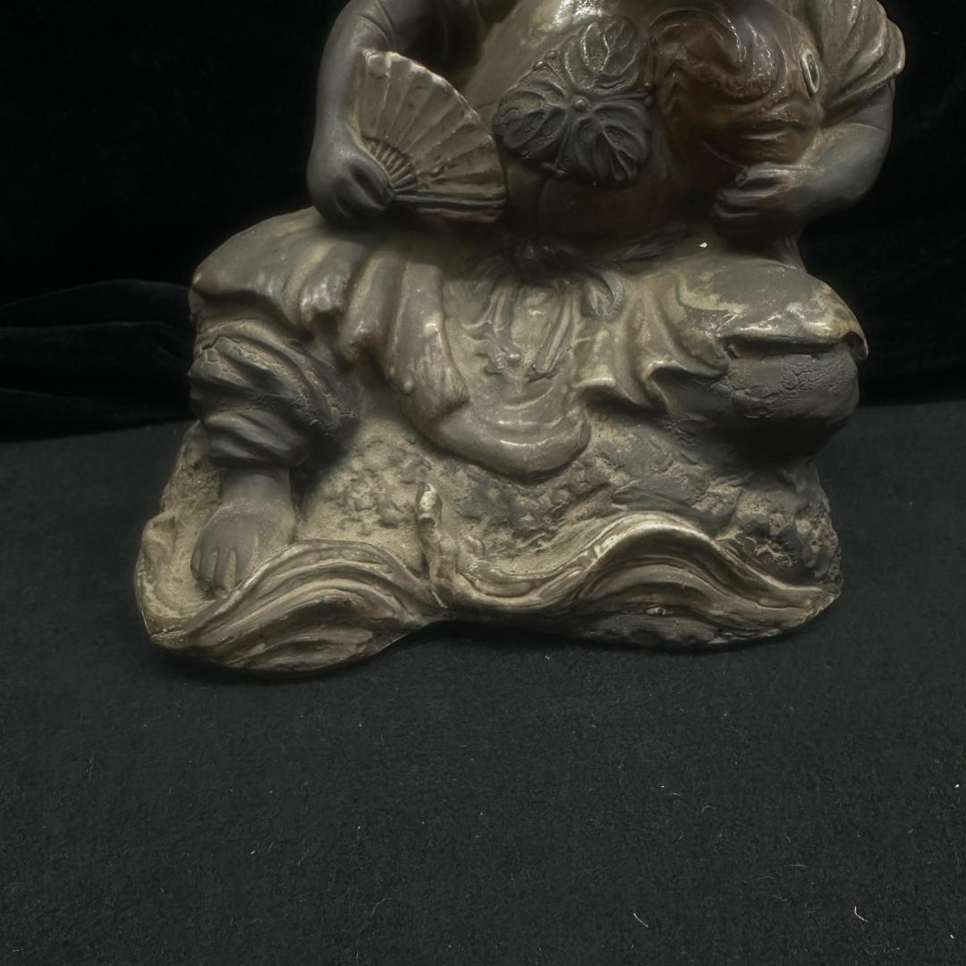 七福神　恵比寿様　陶器置物