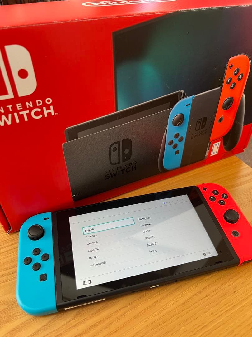 Nintendo Switch ネオンブルー/ネオンレッド +ソフト