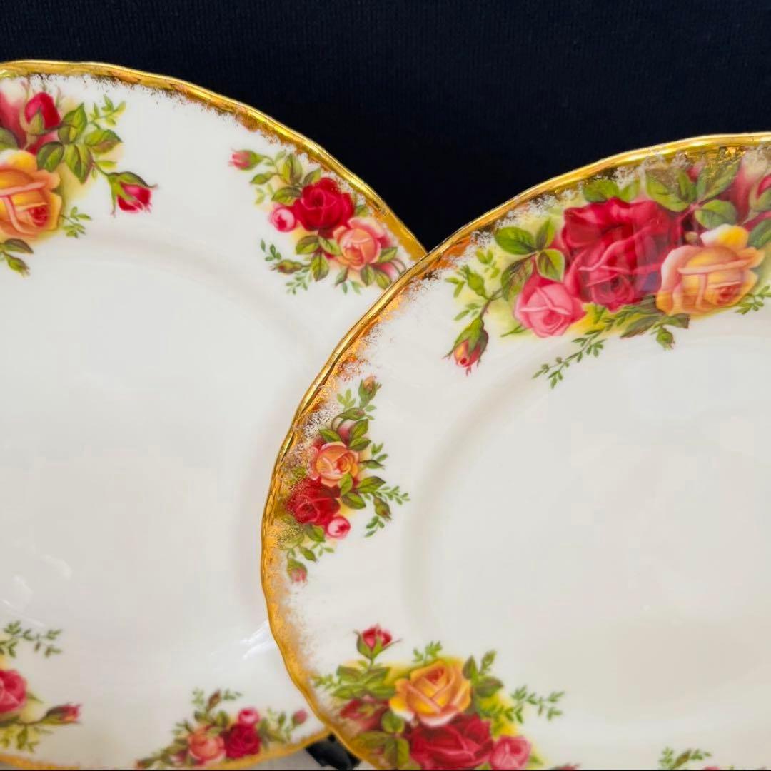 ロイヤルアルバート  オールドカントリーローズ　４人用　ポットセット