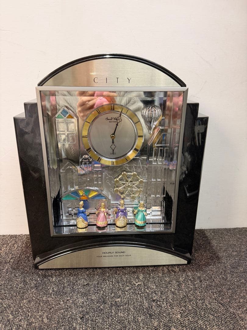 RHYTHM 4RH690RH08 CITY メロディ 美品