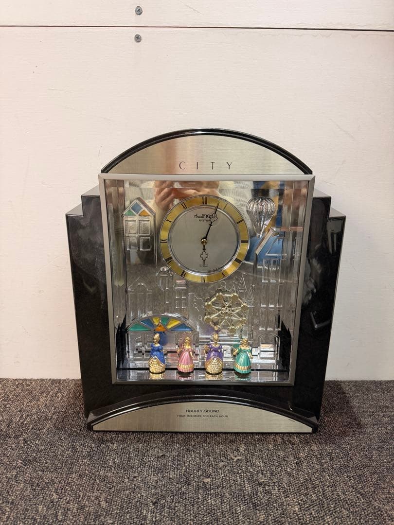 RHYTHM 4RH690RH08 CITY メロディ 美品