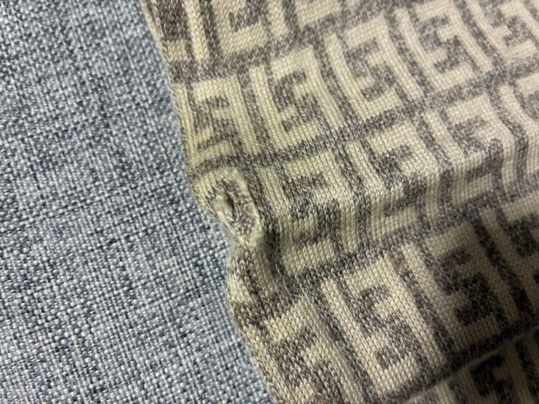 FENDI／フェンディ／マフラー／ベージュ