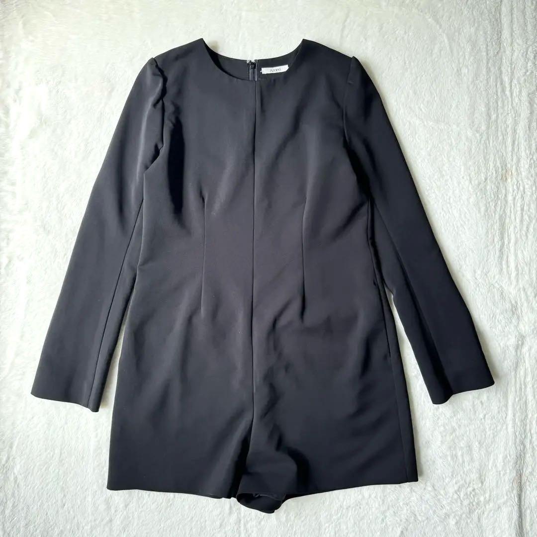 サロペット・オーバーオール・オールインワン 24AW AMERI LADY LIKE PUFF SHORT ROMPERS