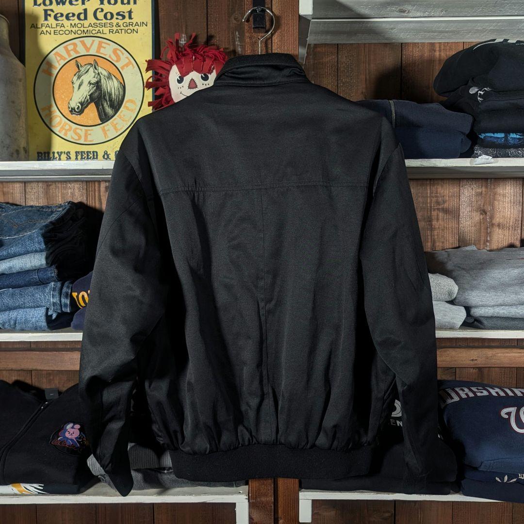 80s　ドリズラージャケット　スウィングトップ　刺繍　ビンテージ　太アーム