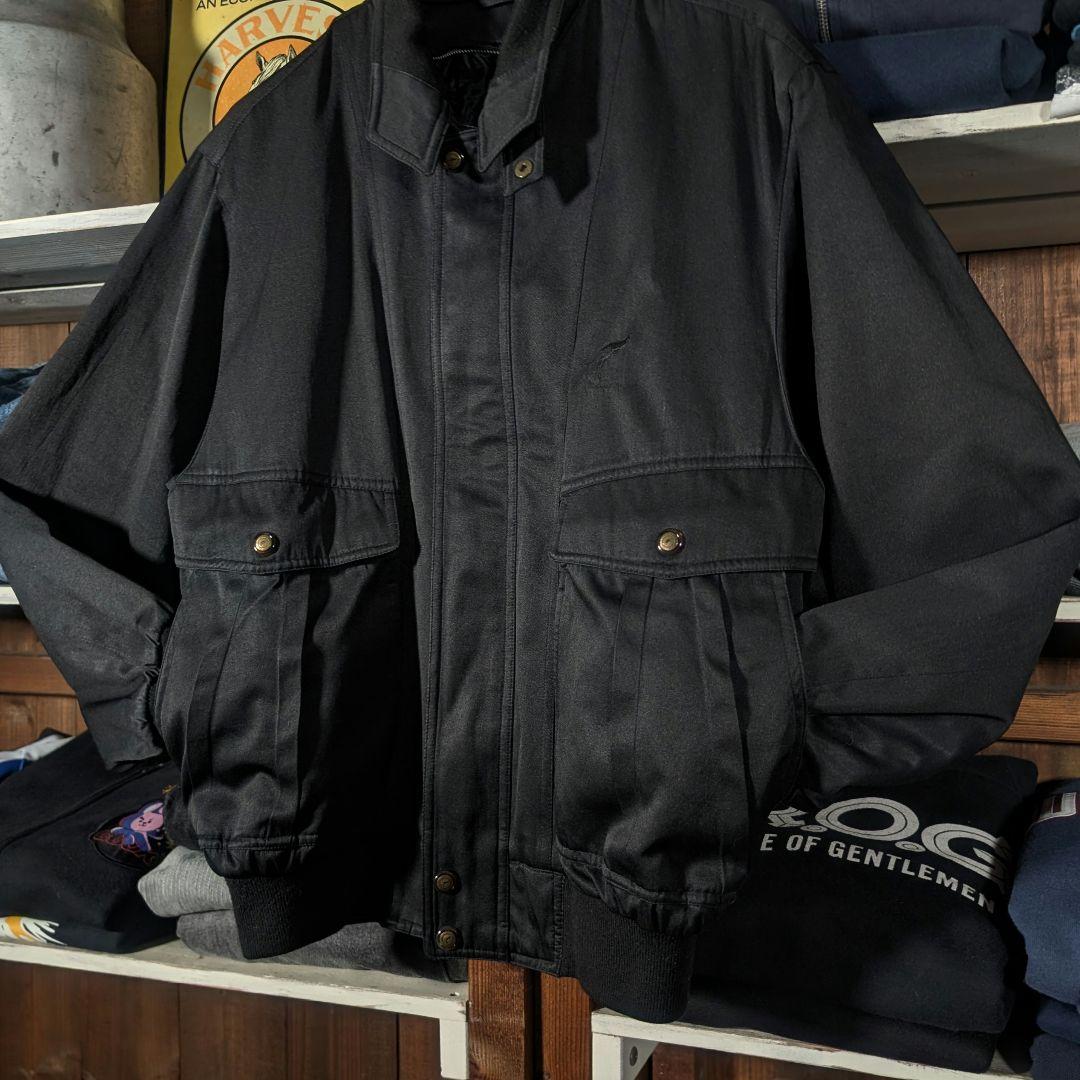 80s　ドリズラージャケット　スウィングトップ　刺繍　ビンテージ　太アーム