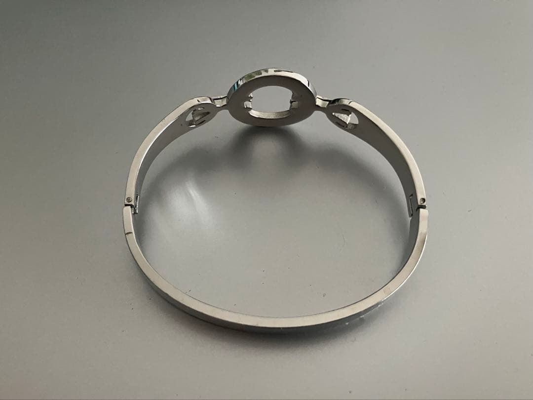 【お値下げ中】BVLGARI ブルガリ シルバーカラーバングル ブレスレット