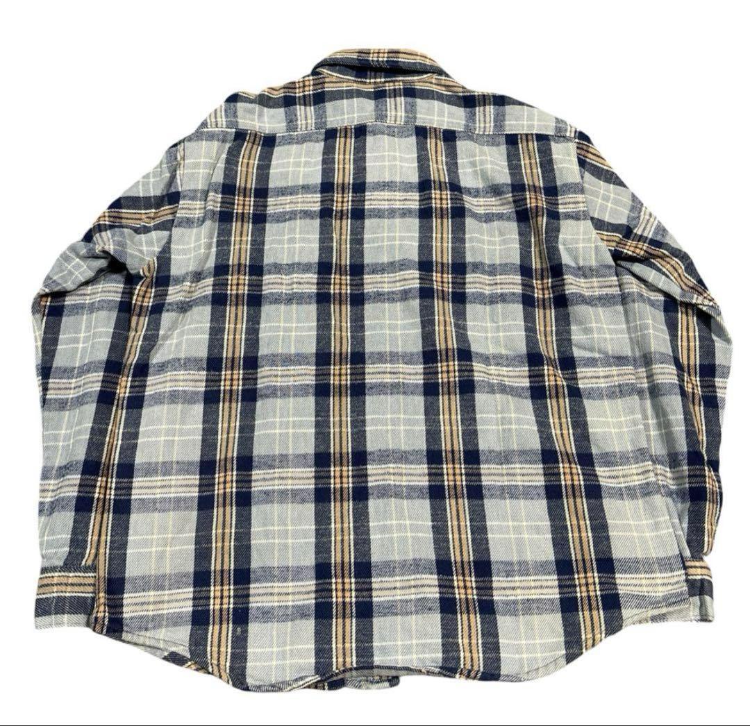 80年代FIVE BROTHER HEAVY FLANNEL WORK SHIR