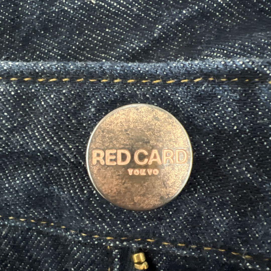 【美品】RED CARD TOKYO JAZZ 別注 デニム　濃紺　26