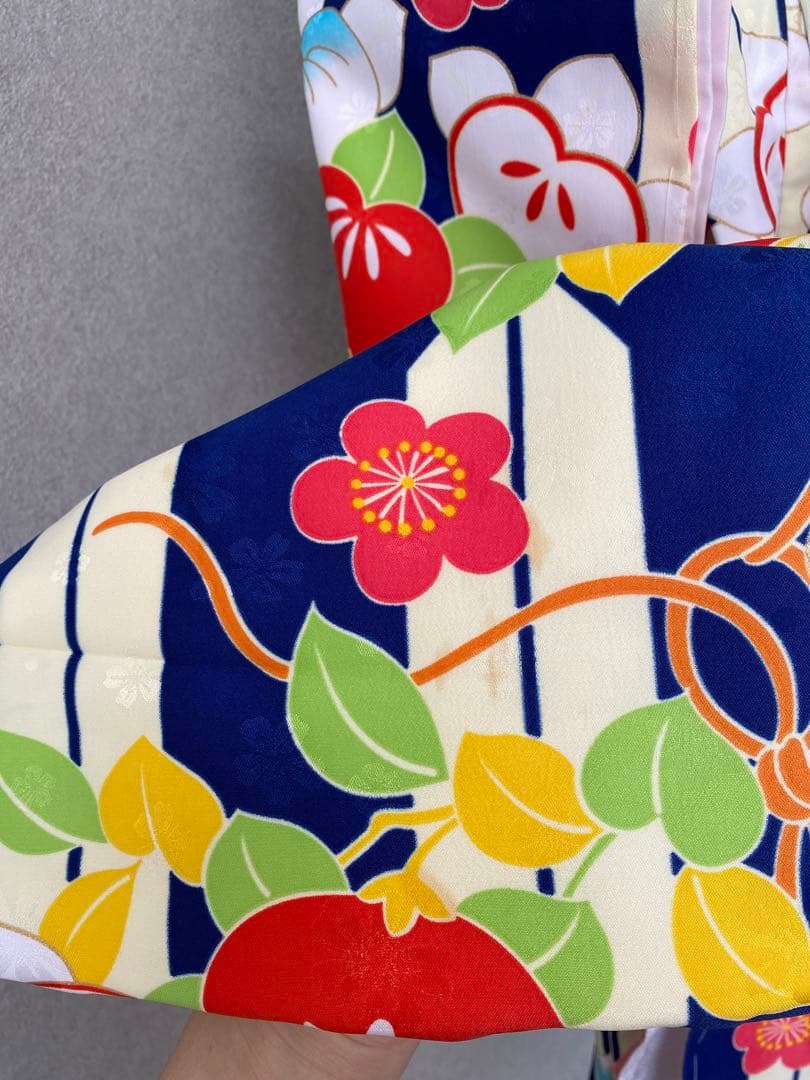 女の子 七五三 着物被布セット 付属品付き