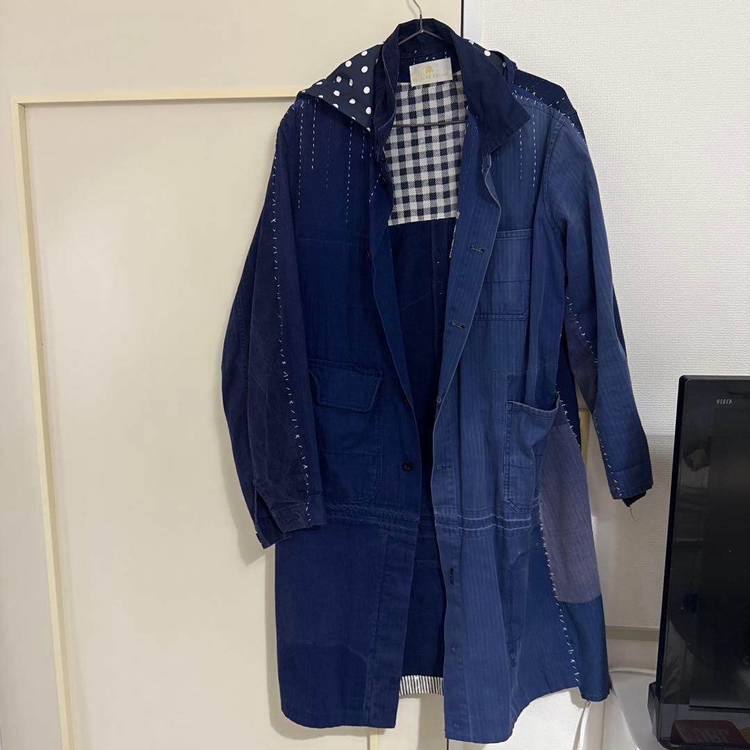 ケイスケカンダ　手縫い ワーク コート keisuke kanda