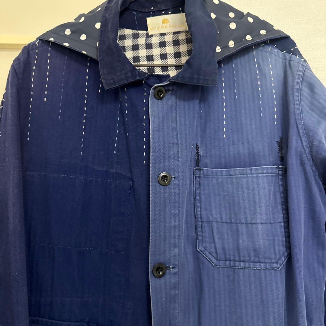ケイスケカンダ　手縫い ワーク コート keisuke kanda