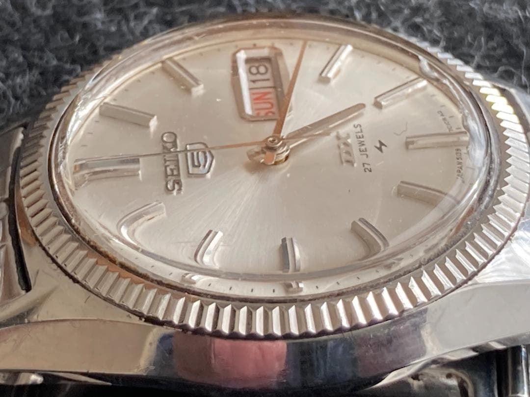 【とし】美品1968 51系 るSEIKO 5 DX 27石