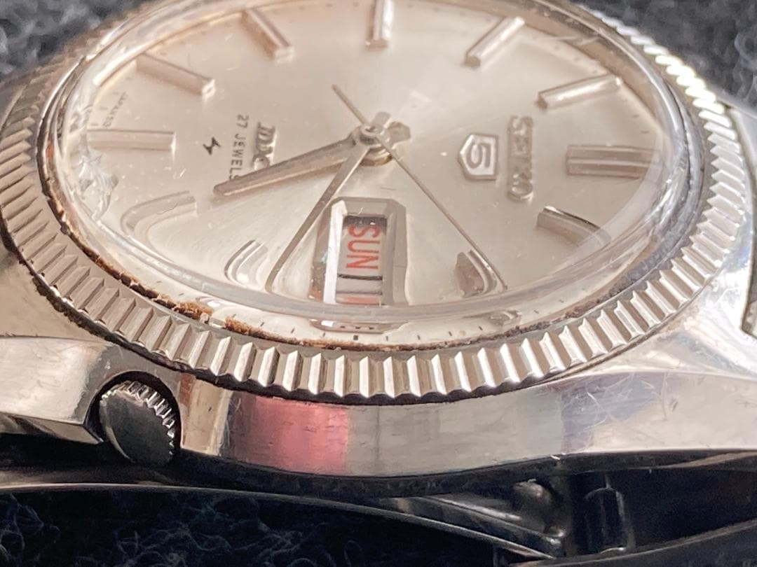 【とし】美品1968 51系 るSEIKO 5 DX 27石
