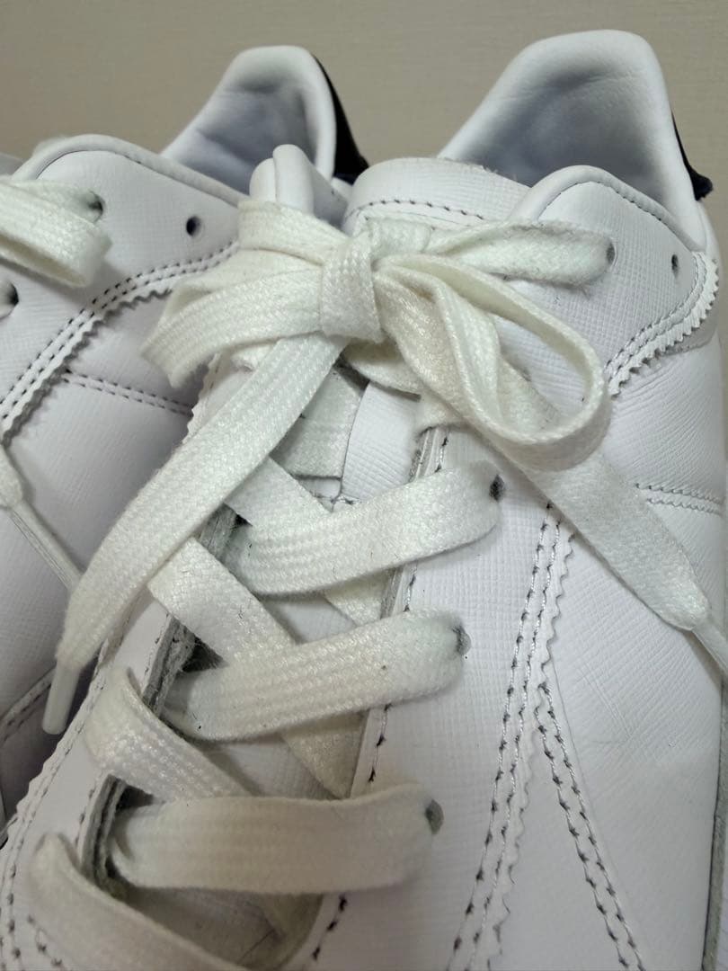 Onitsuka Tiger DELECITY ホワイトレザー厚底スニーカー