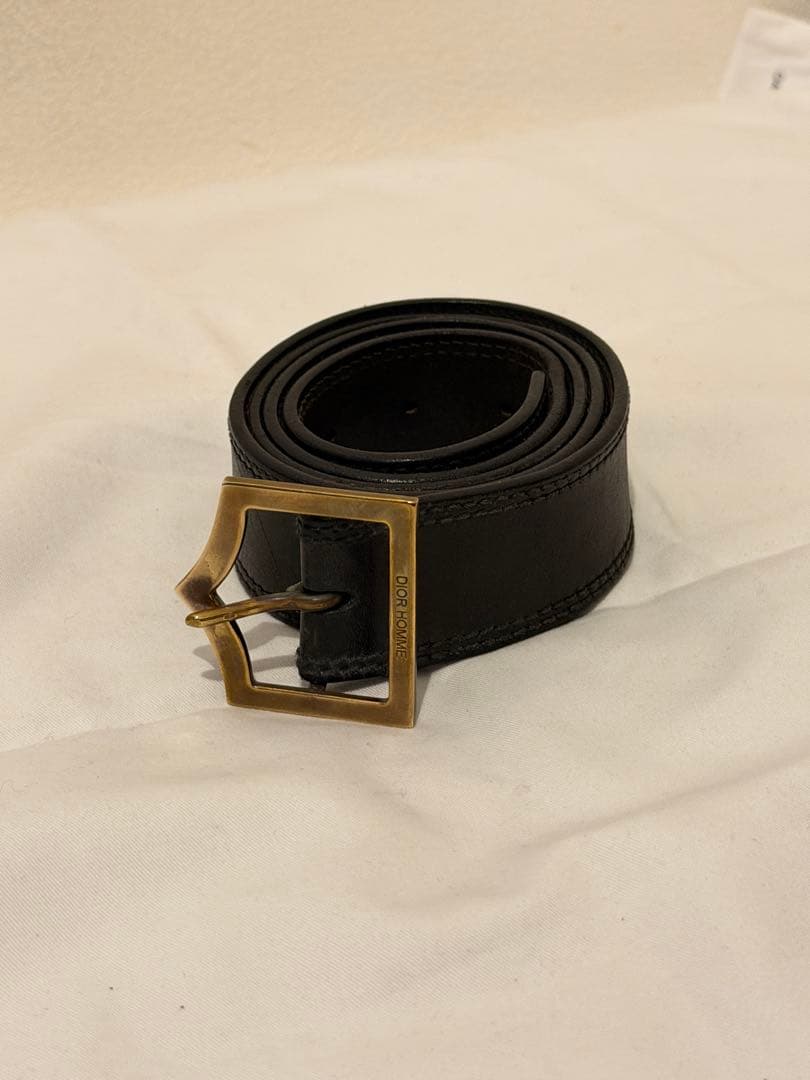 Dior Homme ディオール・オム エディ期 Dバックルベルト 正規品