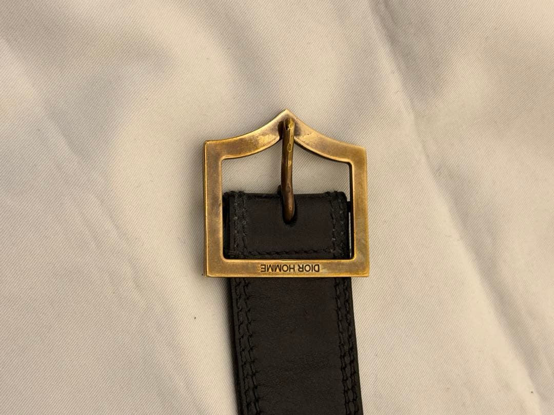 Dior Homme ディオール・オム エディ期 Dバックルベルト 正規品