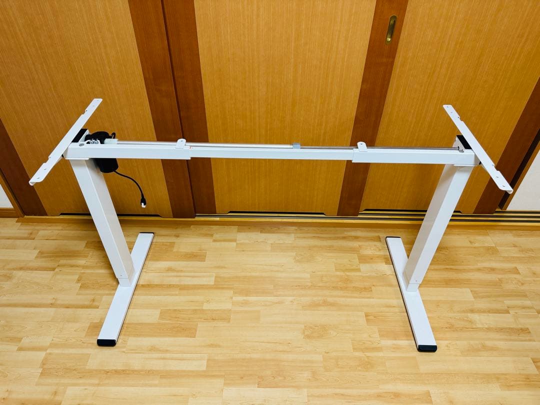 Flexispot EF1 スタンディングデスク ホワイト 脚部フレームのみ