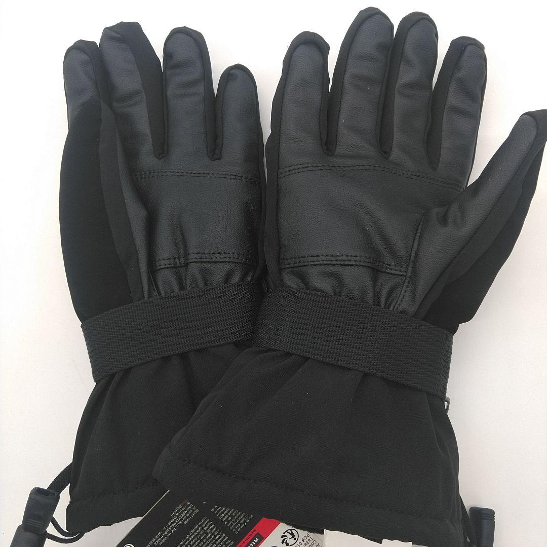 新品　ミレー　ロング 3 イン 1 ドライエッジ グローブ　雪山　本革　黒　Ｓ