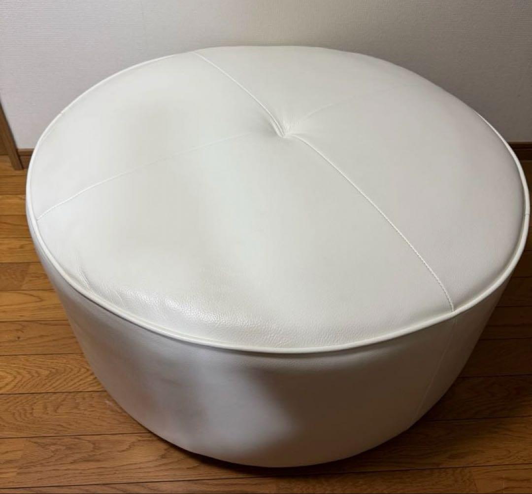 オットマン　スツール　レザー