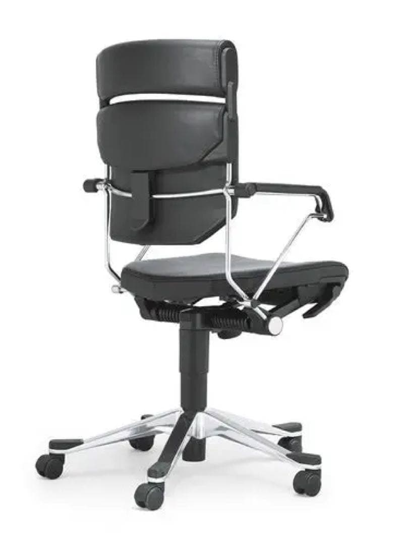 【Amami】ジロフレックス33 ブラック ハイバッグ・総本革・クローム