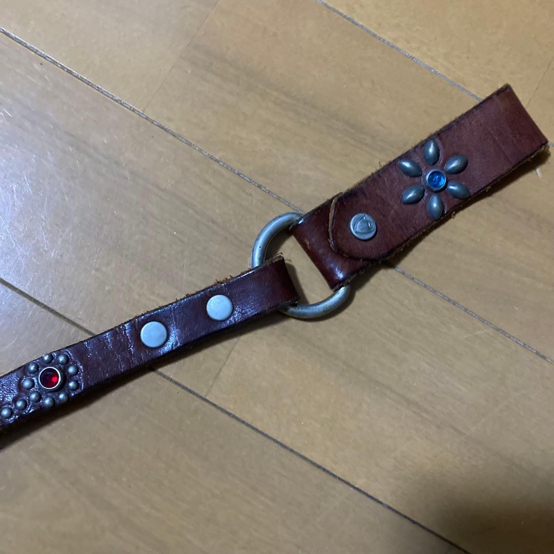 ブラウン　ウォレット　チェーン　htc