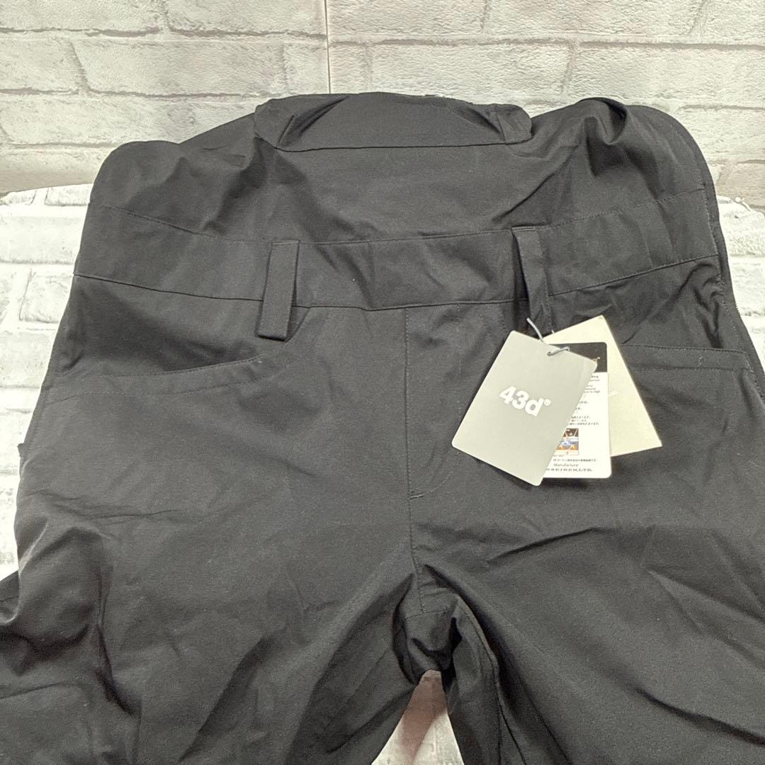 新品未使用43d スノーボード ウェア ビブパンツ M 蓄熱 中綿 フレサーモ