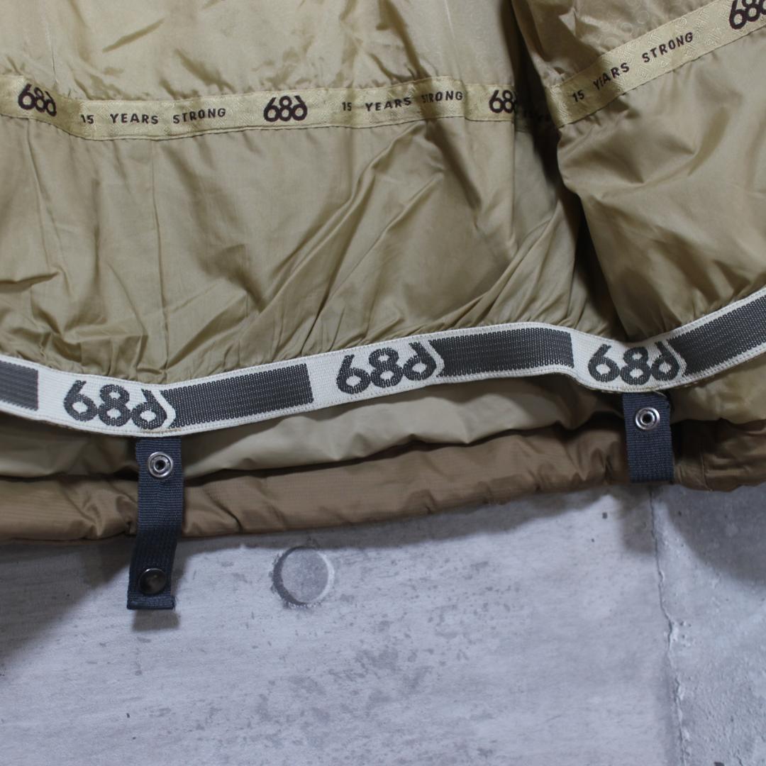 【変色有り 中綿入り】高機能【M】US 686 スノーボード ダウンジャケット